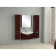 Мебель для ванной Акватон Ария 80 темно-коричневая фото 5